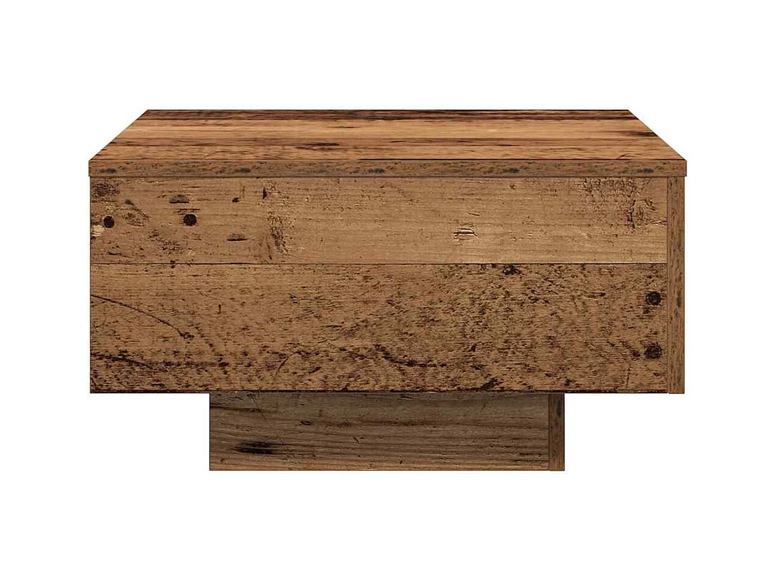 Table basse Bois ancien 55 x 55 x 31 cm Bois d'ingénierie