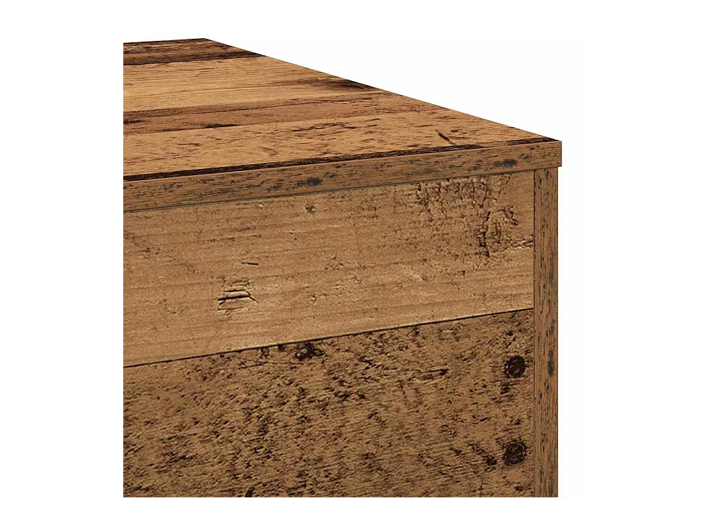 Table basse Bois ancien 55 x 55 x 31 cm Bois d'ingénierie