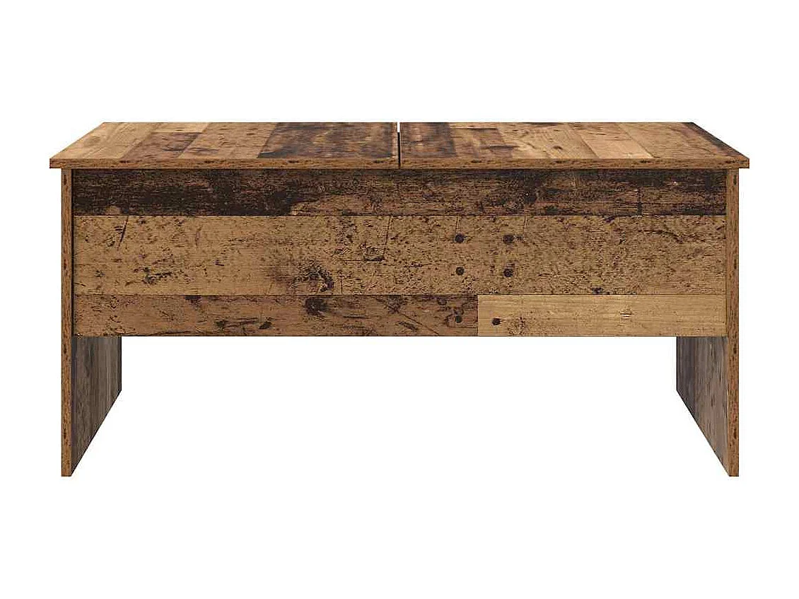 Table basse Bois ancien 102 x 50,5 x 46,5 cm Bois d'ingénierie
