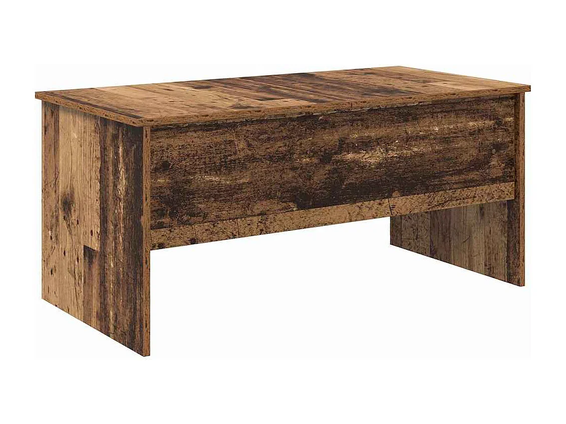 Table basse Bois ancien 102 x 50,5 x 46,5 cm Bois d'ingénierie