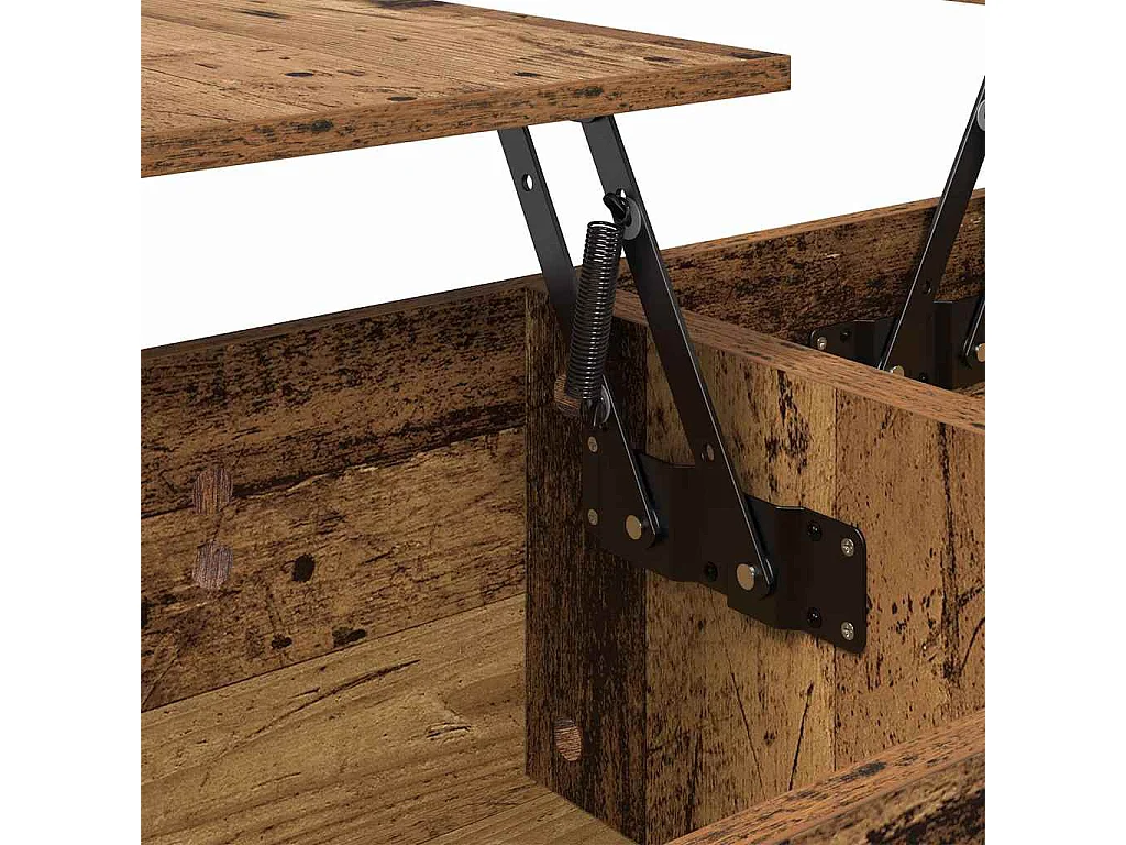 Table basse Bois ancien 102 x 50,5 x 46,5 cm Bois d'ingénierie