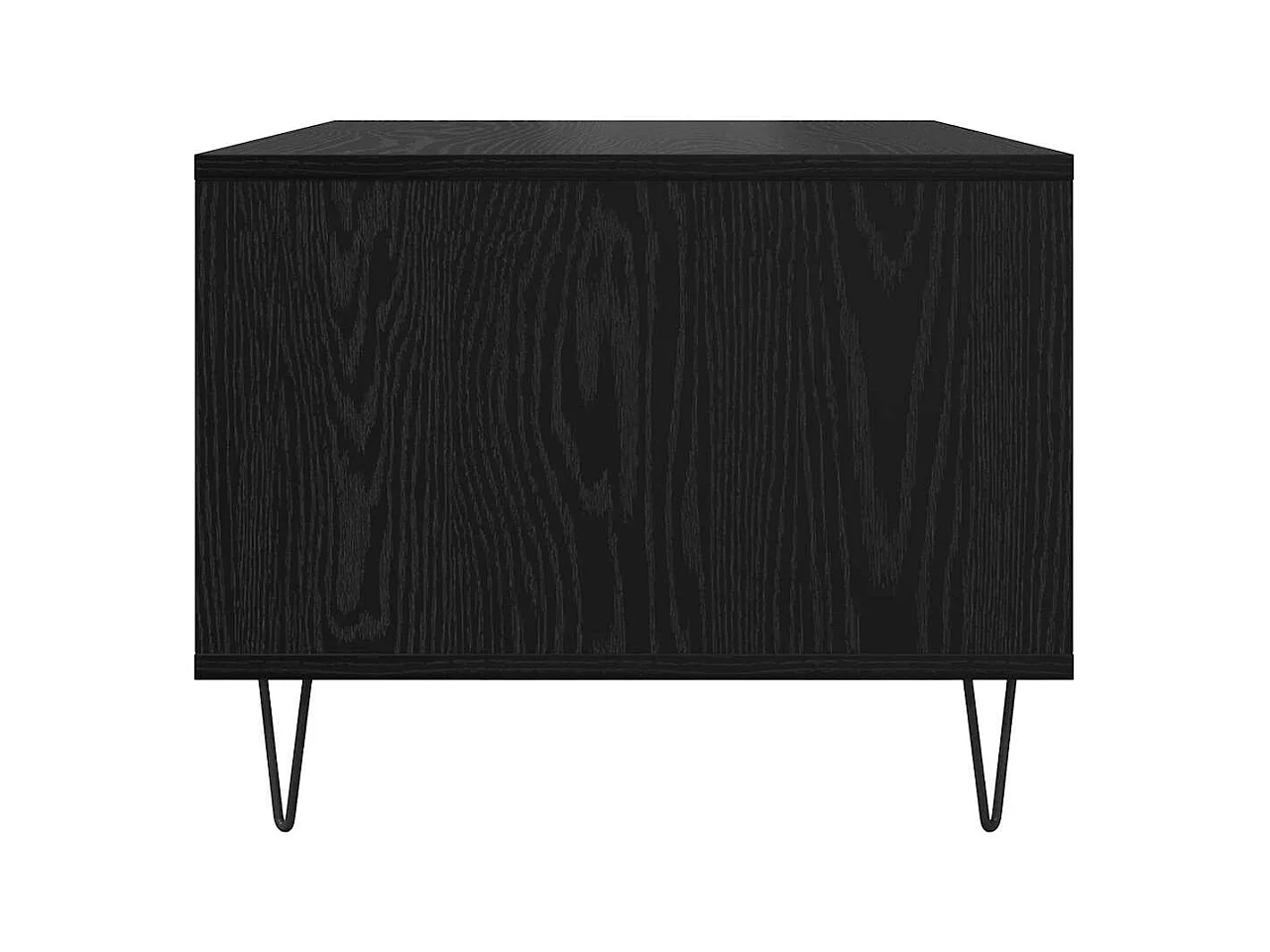 Table basse Chêne noir 60 x 50 x 40 cm Bois d'ingénierie