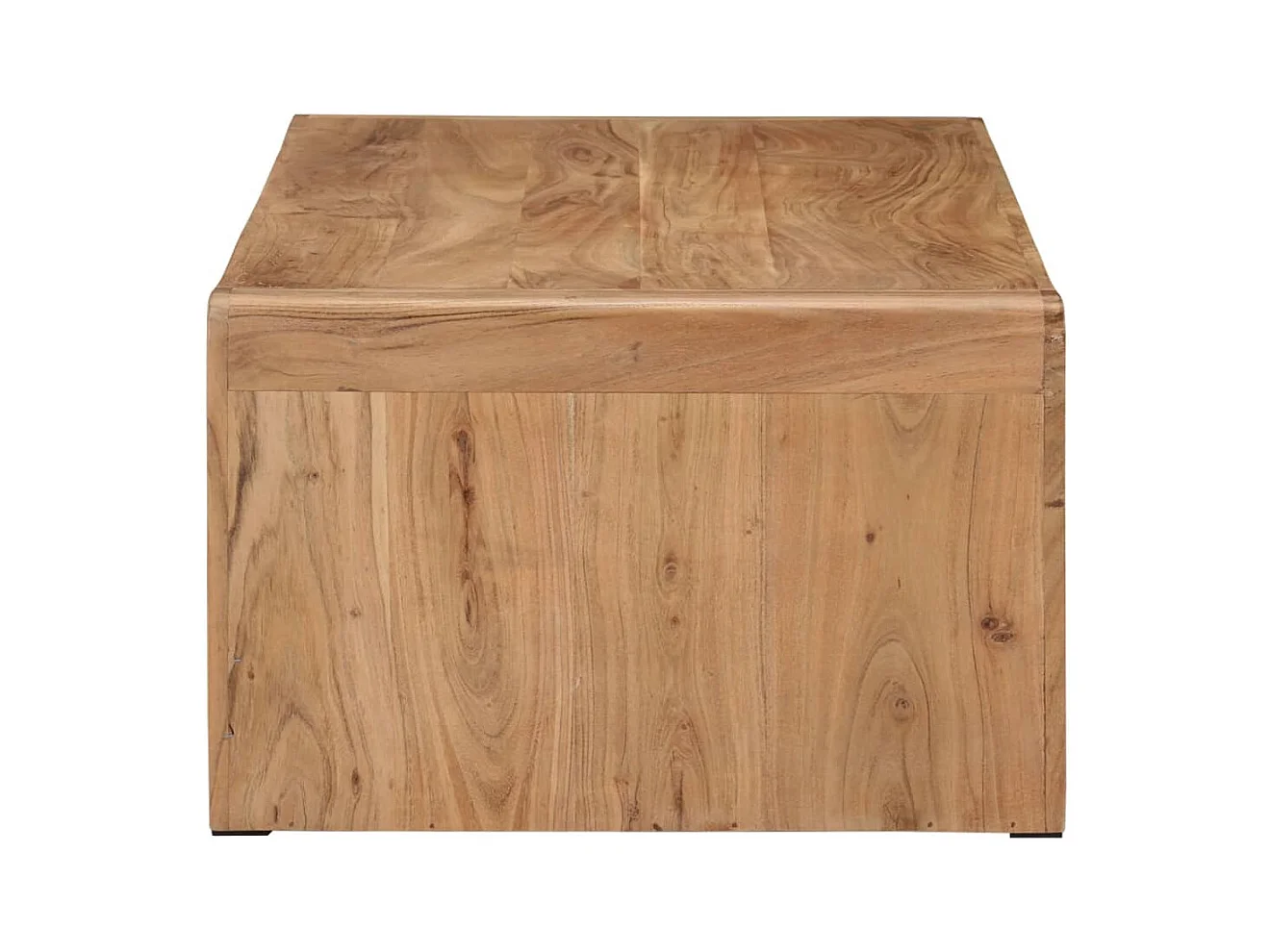 Mesa de centro 110x55x35 cm madeira de acácia maciça