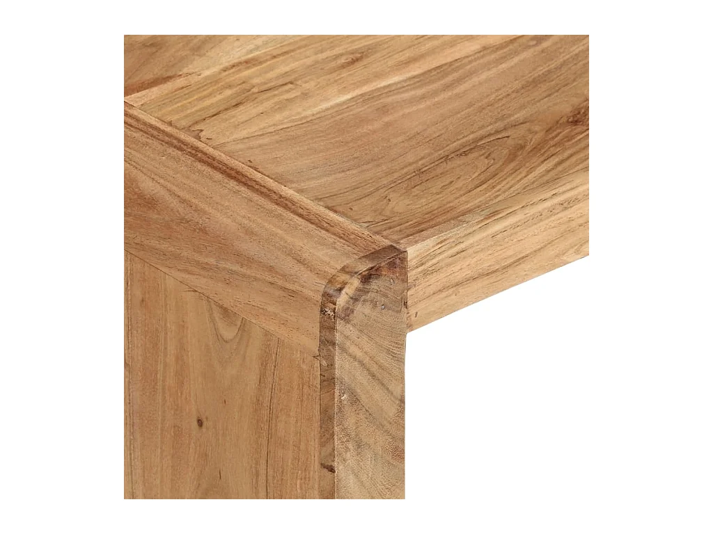 Mesa de centro 110x55x35 cm madeira de acácia maciça
