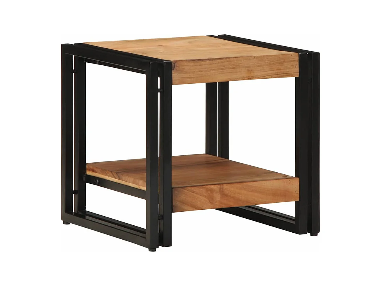 Table basse Marron 40 x 40 x 38 cm Bois d'acacia massif