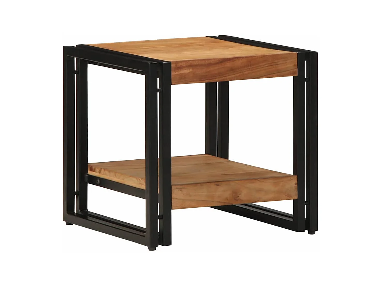 Table basse Marron 40 x 40 x 38 cm Bois d'acacia massif