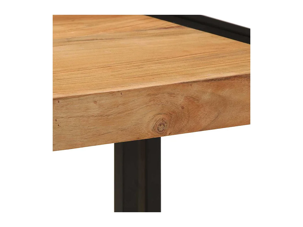 Table basse Marron 40 x 40 x 38 cm Bois d'acacia massif