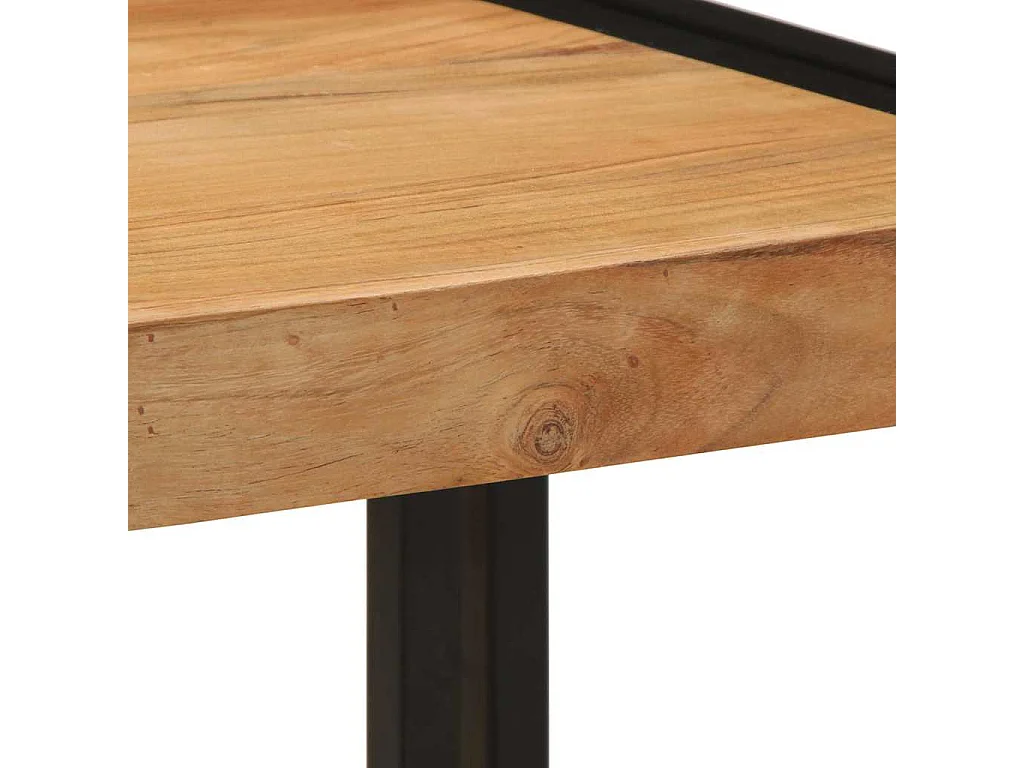 Table basse Marron 40 x 40 x 38 cm Bois d'acacia massif