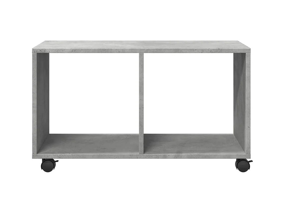 Table basse gris béton 72x33x42,5 cm bois d’ingénierie