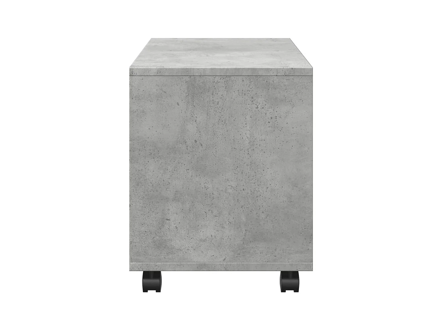 Table basse gris béton 72x33x42,5 cm bois d’ingénierie