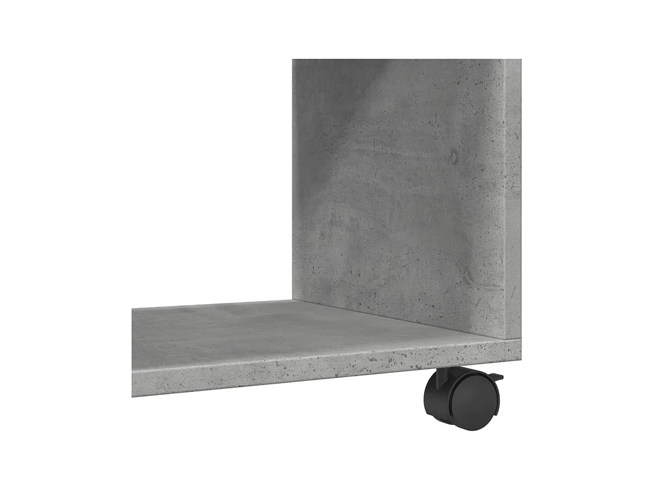 Table basse gris béton 72x33x42,5 cm bois d’ingénierie