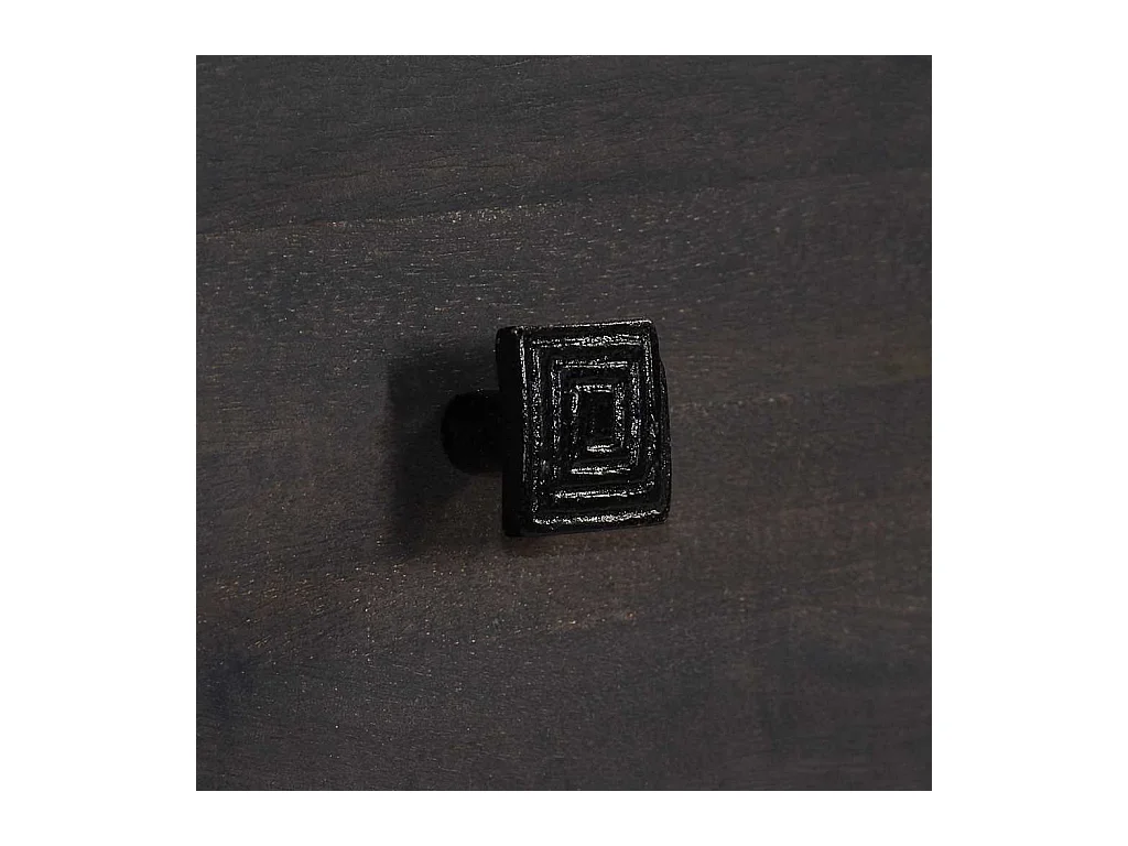 Table basse bois de manguier massif 100x60x35 cm