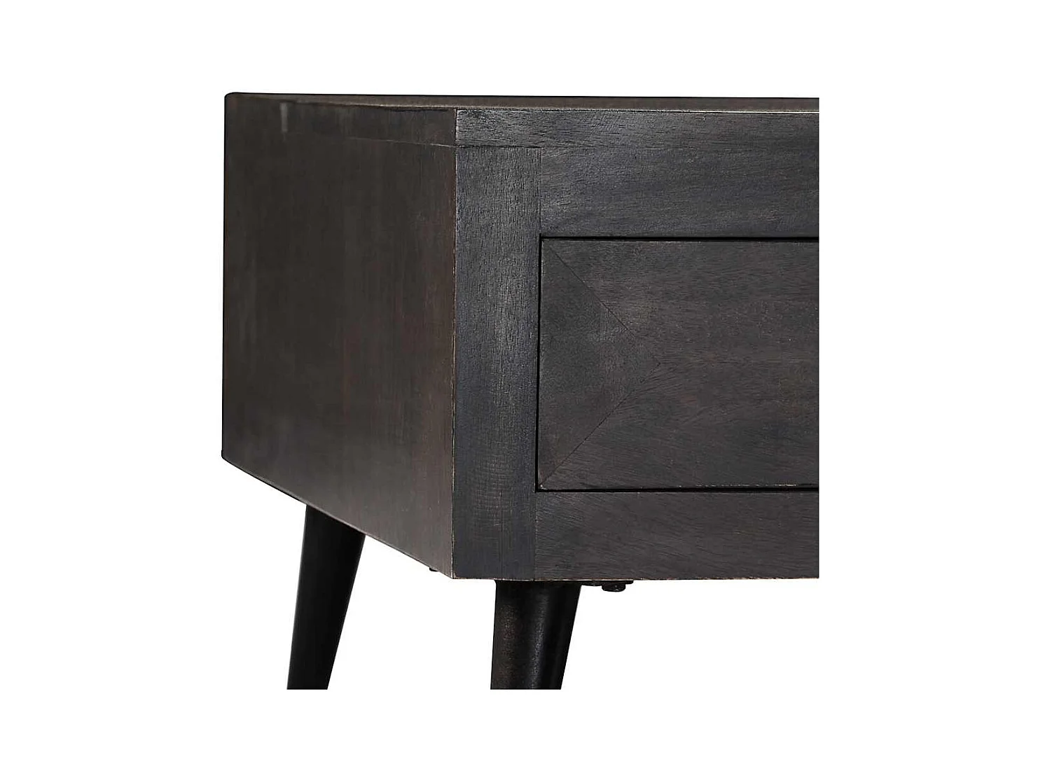 Table basse bois de manguier massif 100x60x35 cm