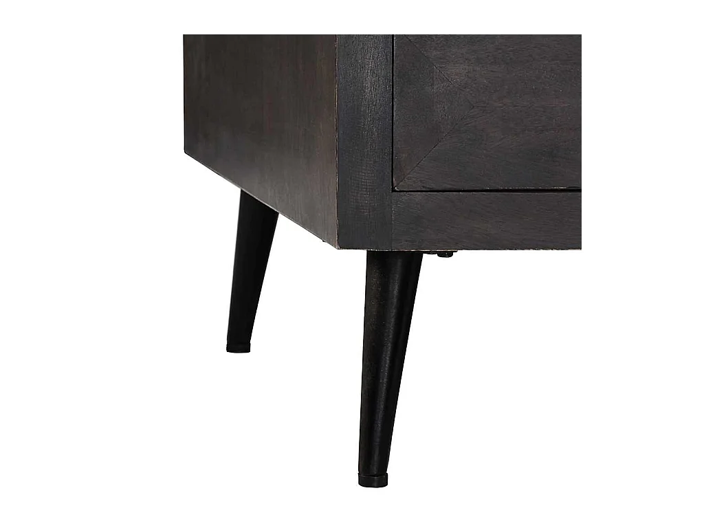 Table basse bois de manguier massif 100x60x35 cm