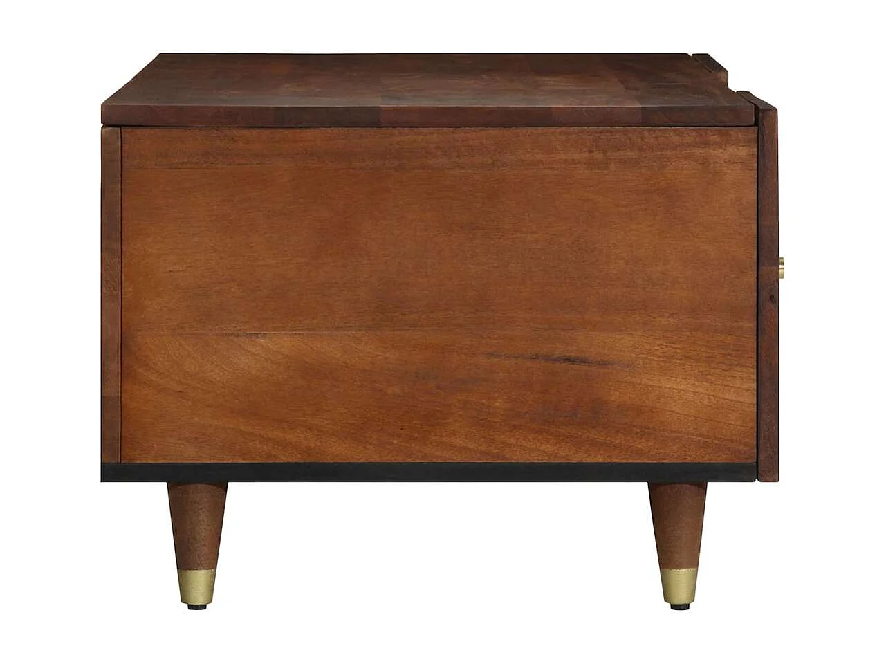 Table basse marron miel 100 x 54 x 40 cm