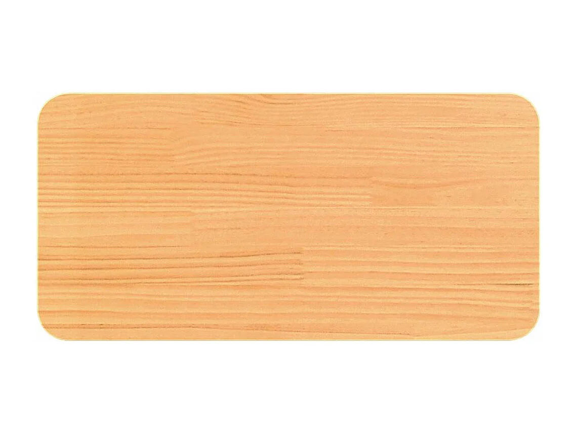 Table basse Marron cire 80 x 39,5 x 33,5 cm Bois massif en pin