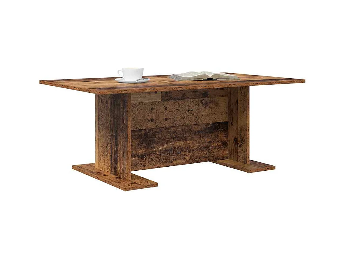 Table basse Bois ancien 103,5 x 60 x 40 cm Bois d'ingénierie