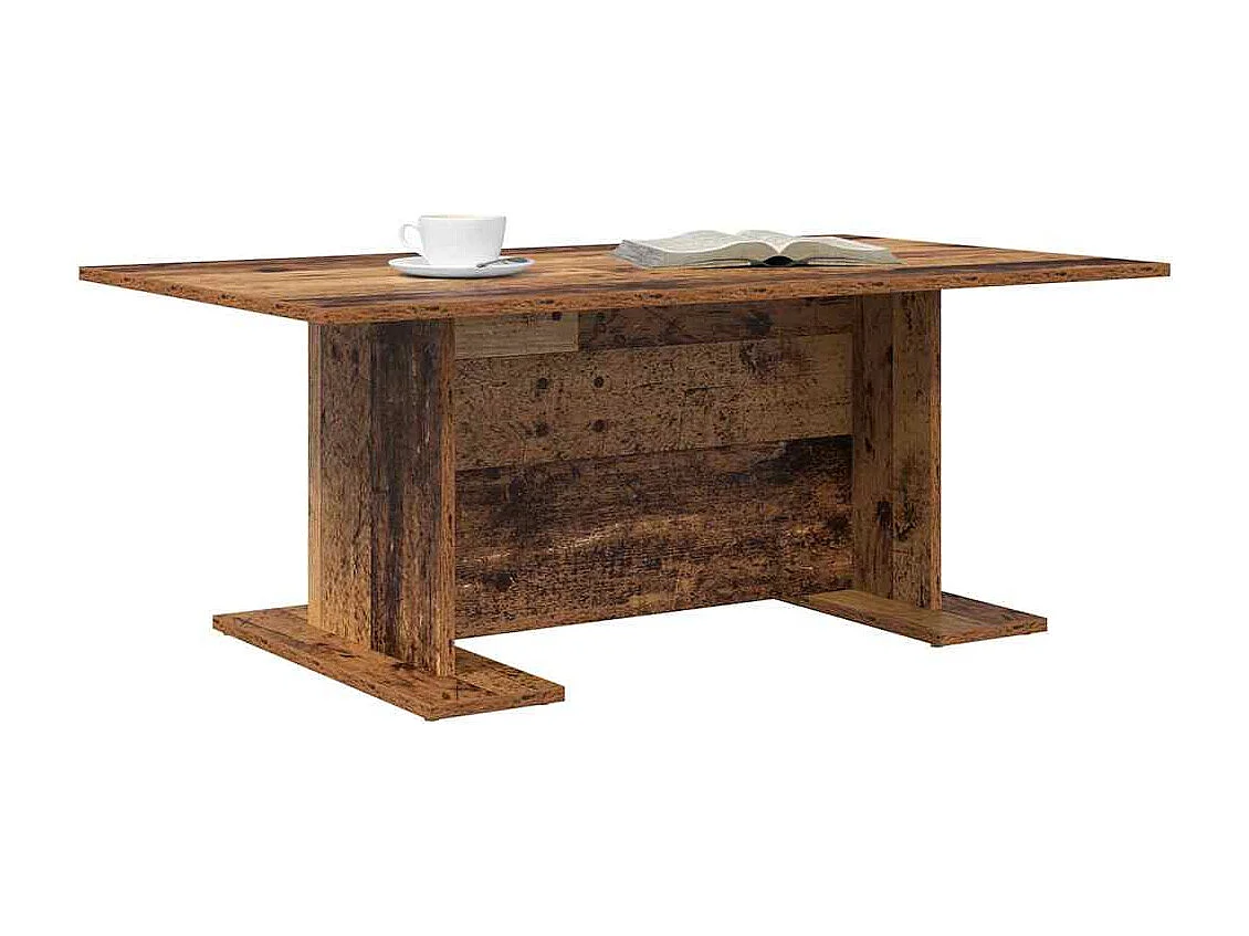Mesa de Café Madera vieja 103.5 x 60 x 40 cm