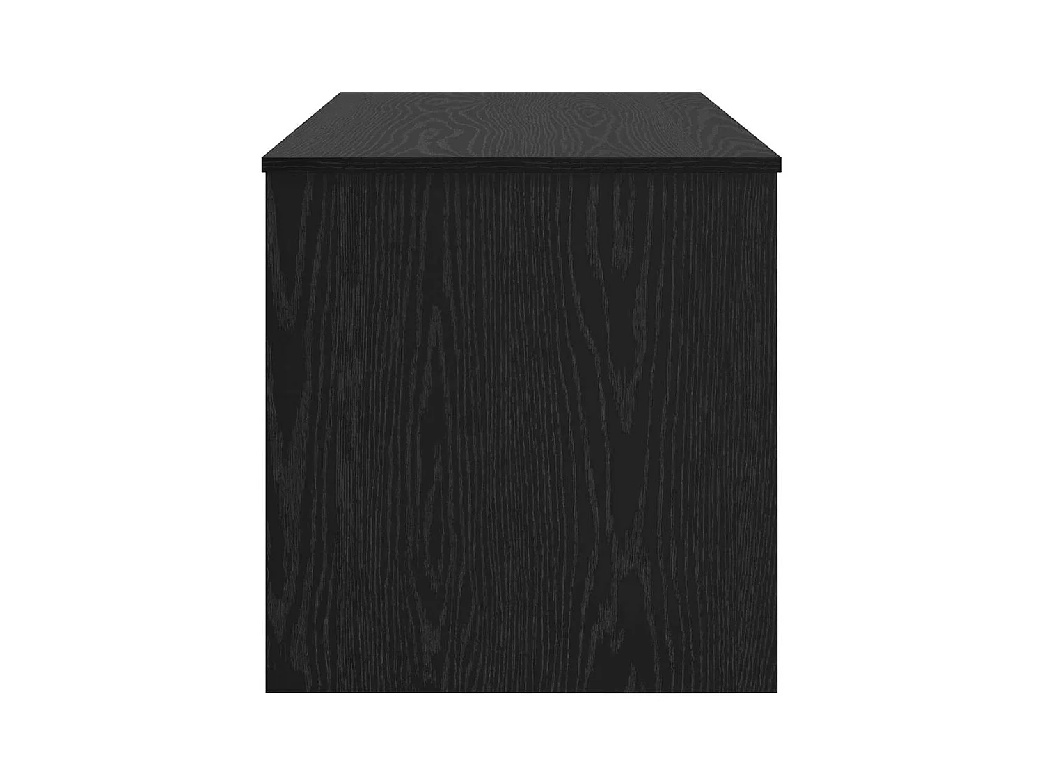 Table basse Chêne noir 80 x 50.5 x 41.5 cm Bois d'ingénierie