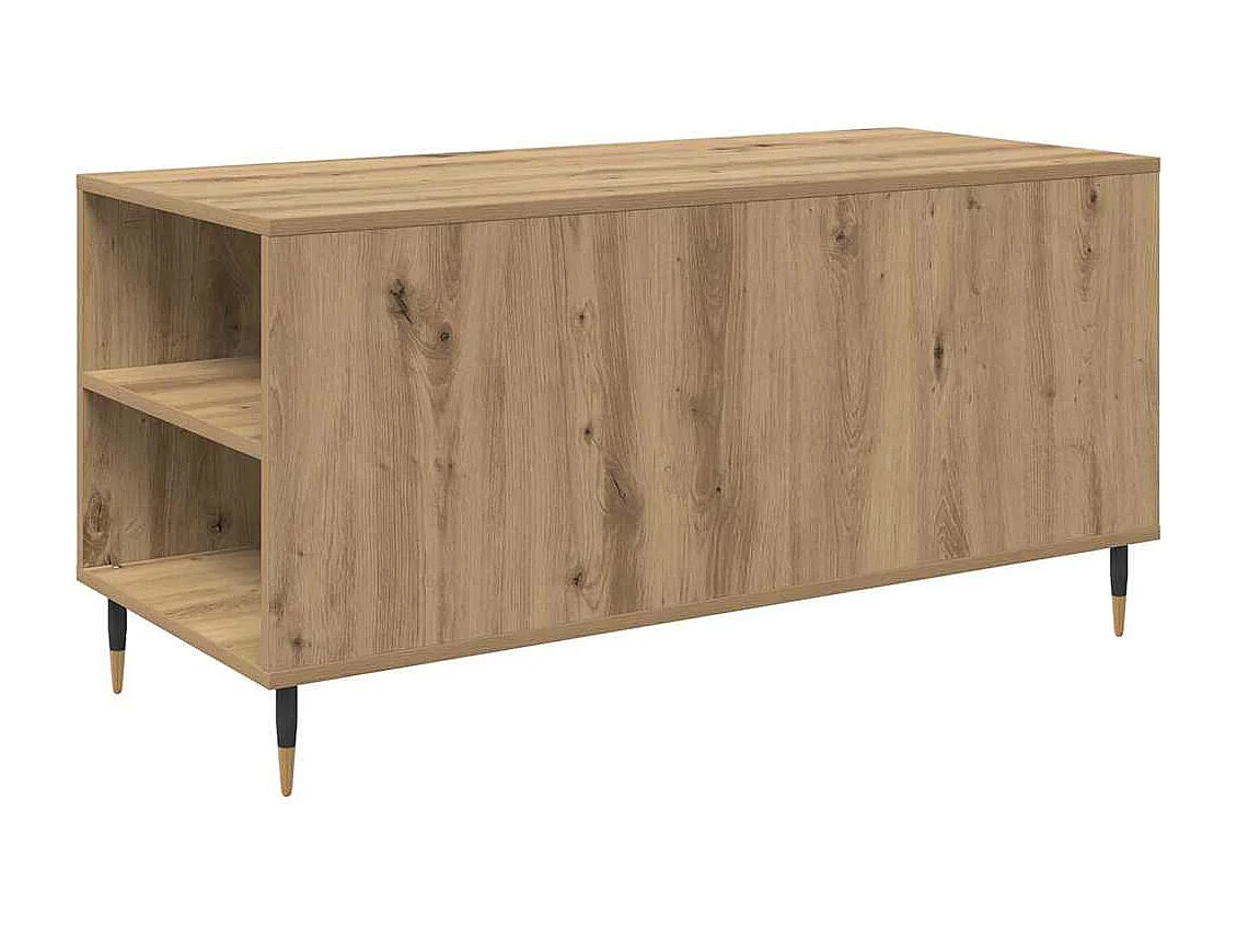 Mesa de centro carvalho artisiano 102 x 44,5 x 50 cm