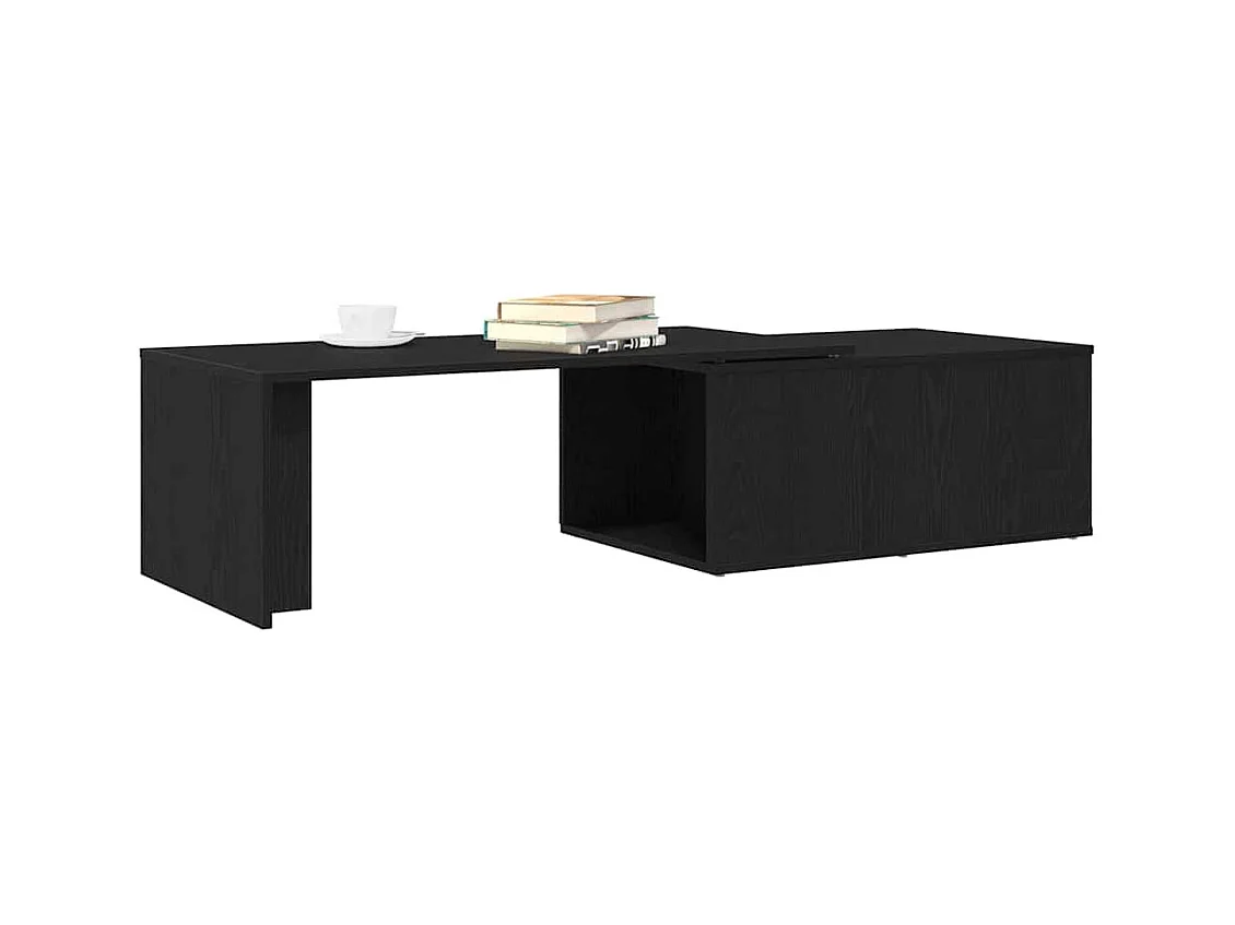 Table basse Chêne noir 150 x 50 x 35 cm Bois d'ingénierie