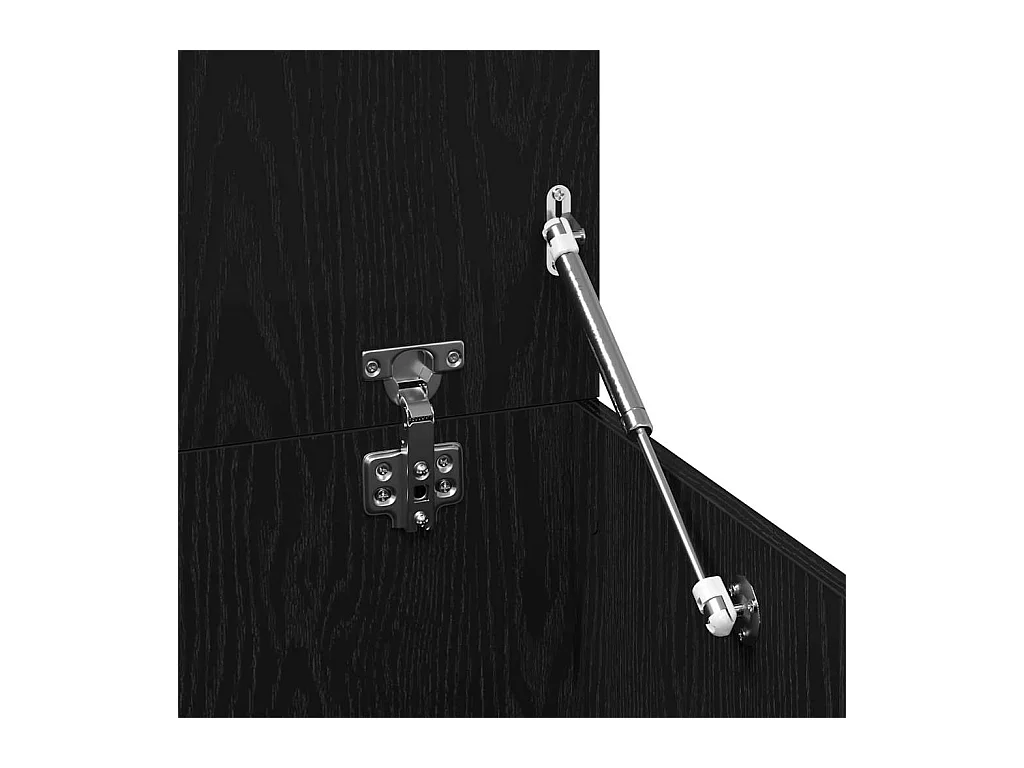 Table basse Chêne noir 150 x 50 x 35 cm Bois d'ingénierie