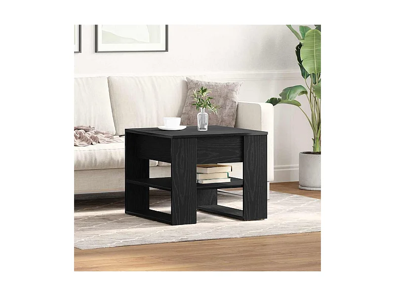 Mesa de centro Carvalho preto 55.5 x 55 x 45 cm