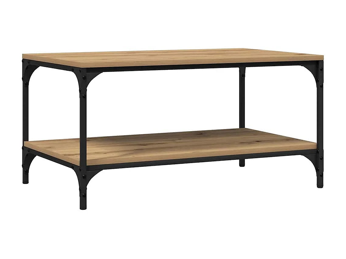 Mesa de centro carvalho artisiano 80 x 50 x 40 cm