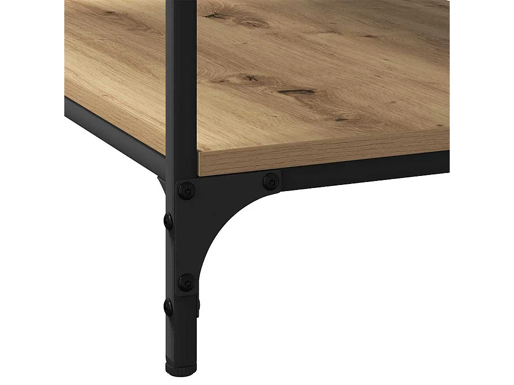 Mesa de centro carvalho artisiano 80 x 50 x 40 cm