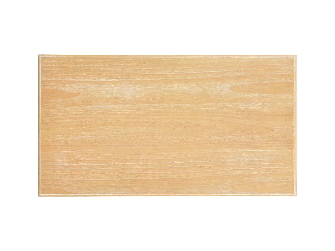 Table basse Blanc 110 x 60 x 40 cm MDF