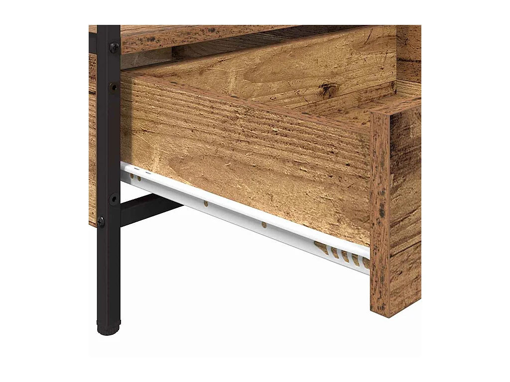 Table basse Bois ancien 100 x 51 x 45 cm Bois d'ingénierie