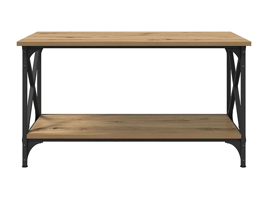 Mesa de Café Roble artisan 80 x 45 x 45.5 cm