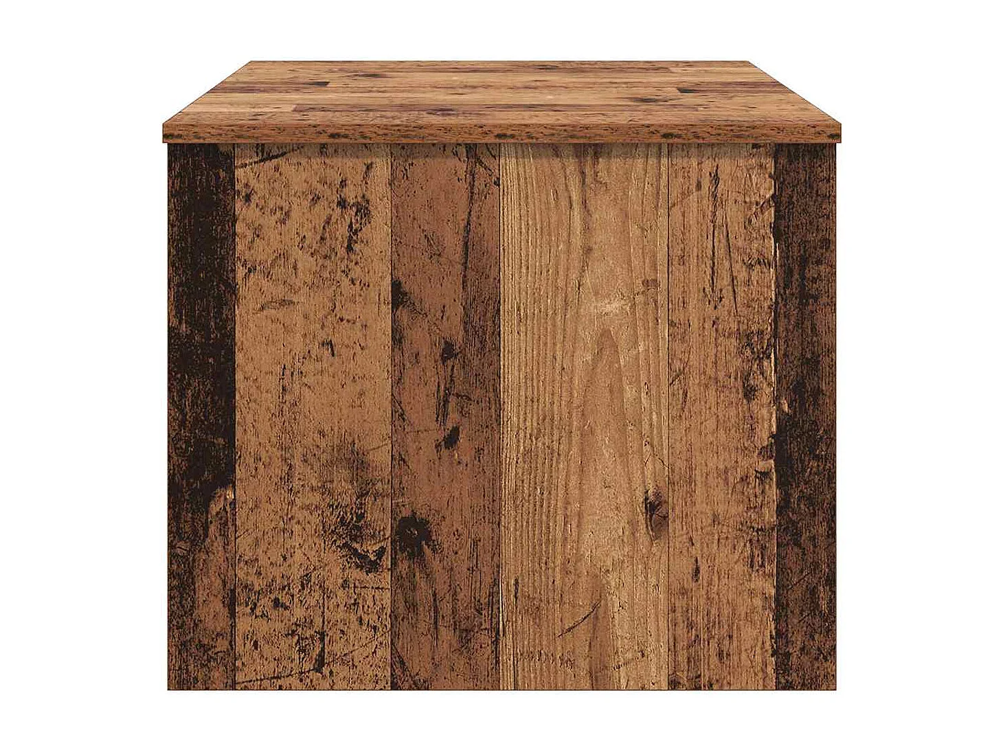Table basse Bois ancien 80 x 50,5 x 42,5 cm Bois d'ingénierie