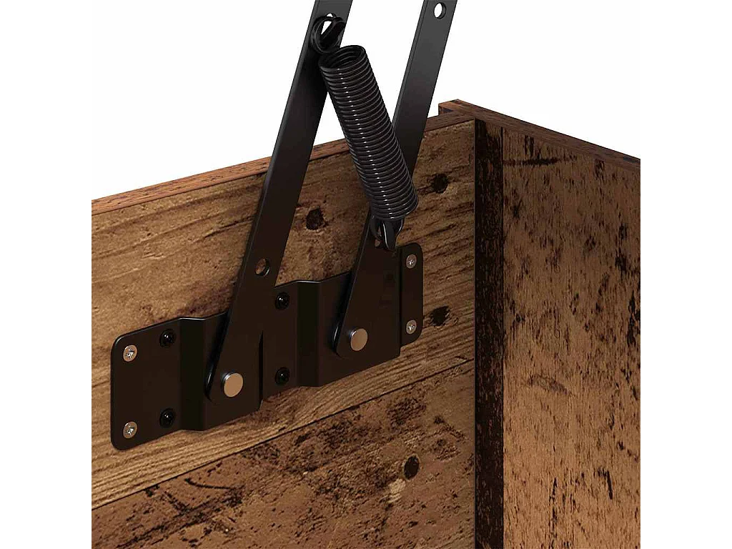 Table basse Bois ancien 80 x 50,5 x 42,5 cm Bois d'ingénierie