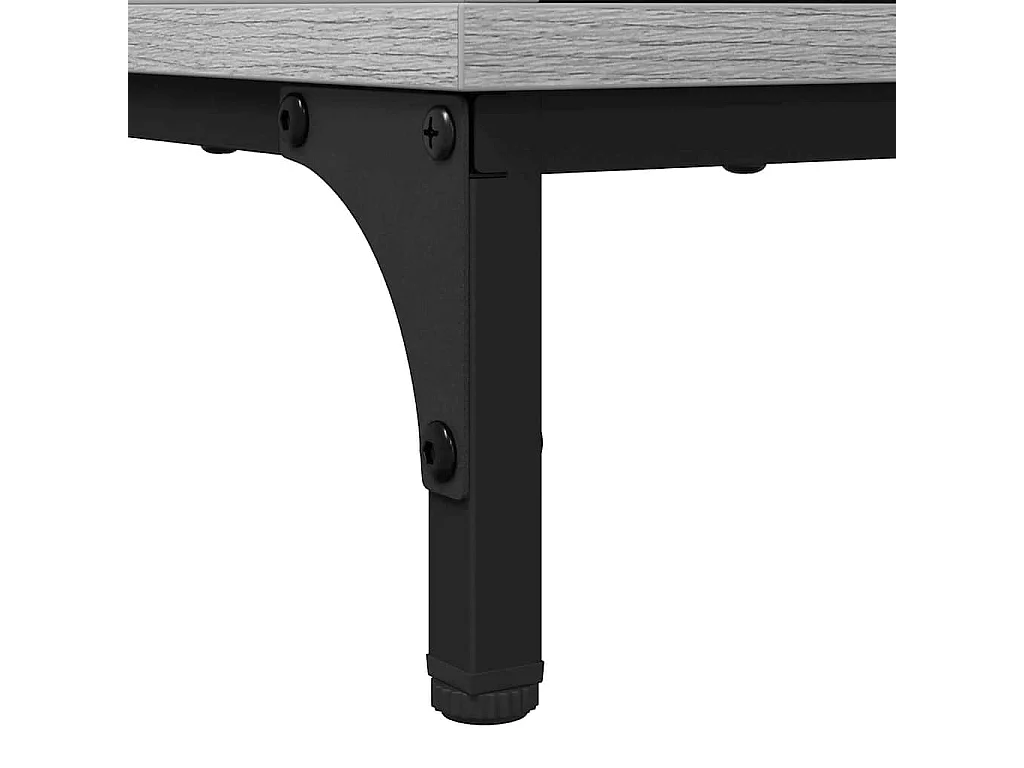 Mesa de centro Sonoma cinzento 90 x 49 x 46 cm