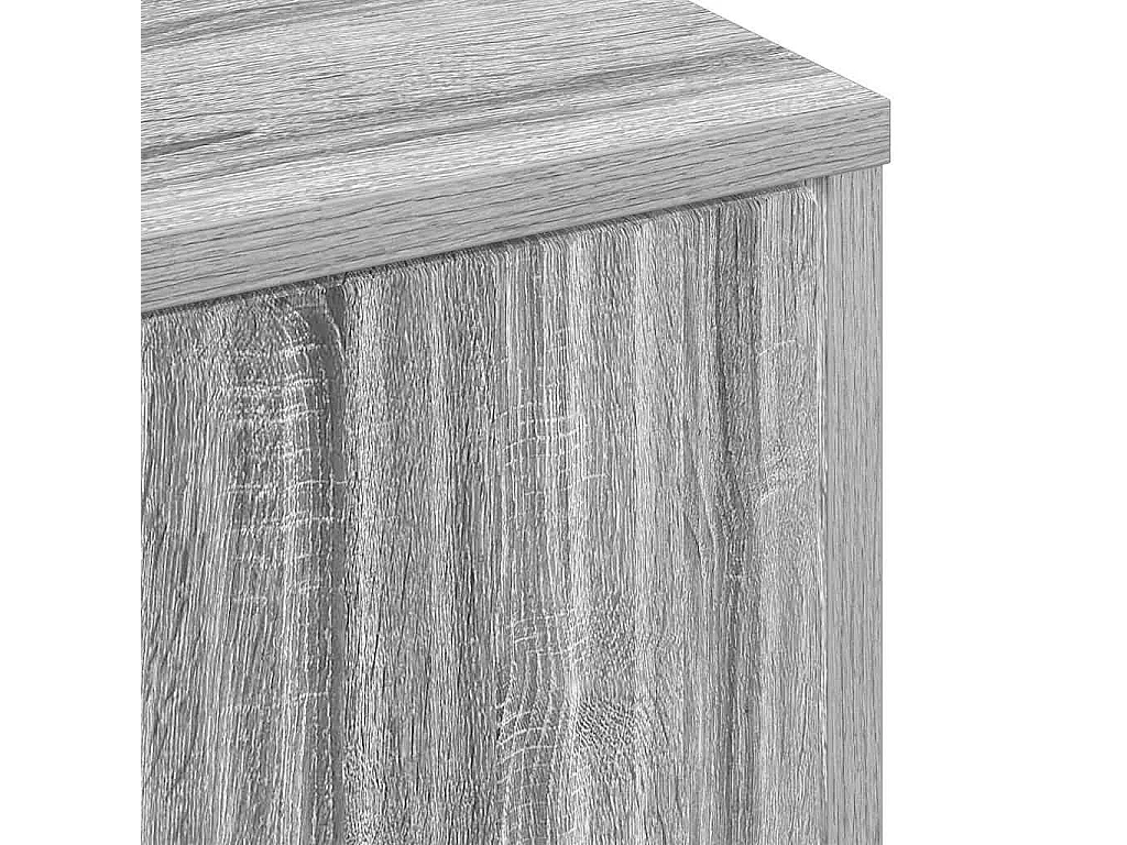 Mesa de centro Sonoma cinzento 90 x 49 x 46 cm