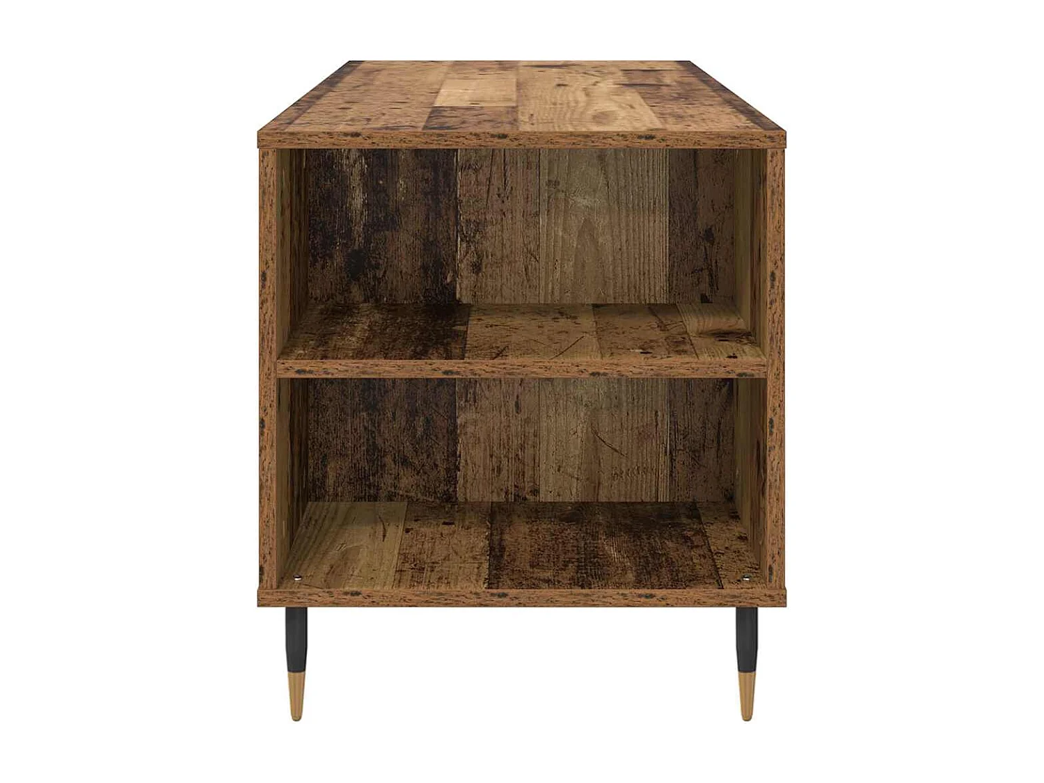 Table basse Bois ancien 102 x 44,5 x 50 cm Bois d'ingénierie