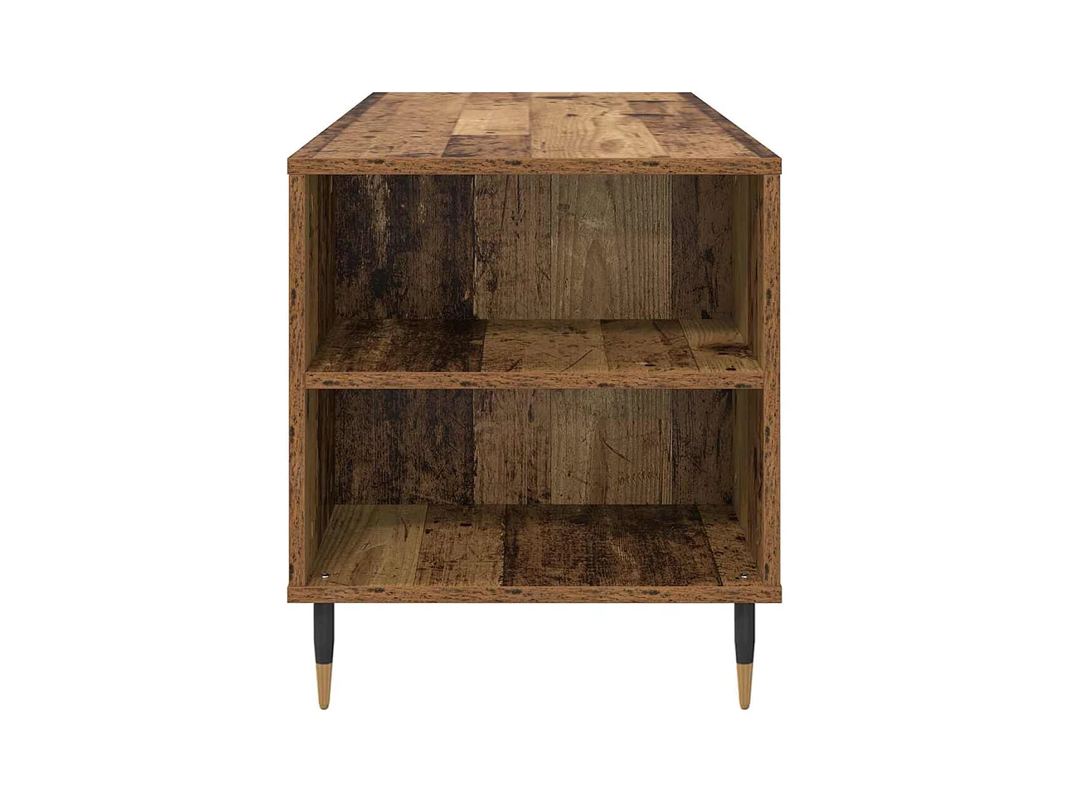 Table basse Bois ancien 102 x 44,5 x 50 cm Bois d'ingénierie