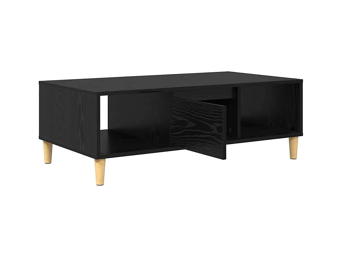 Table basse Chêne noir 103,5 x 60 x 35 cm Bois d'ingénierie