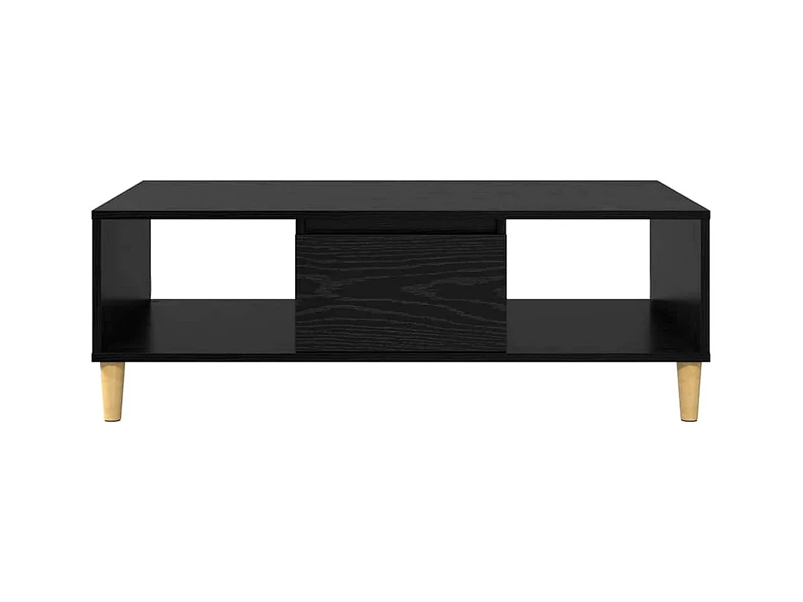 Table basse Chêne noir 103,5 x 60 x 35 cm Bois d'ingénierie