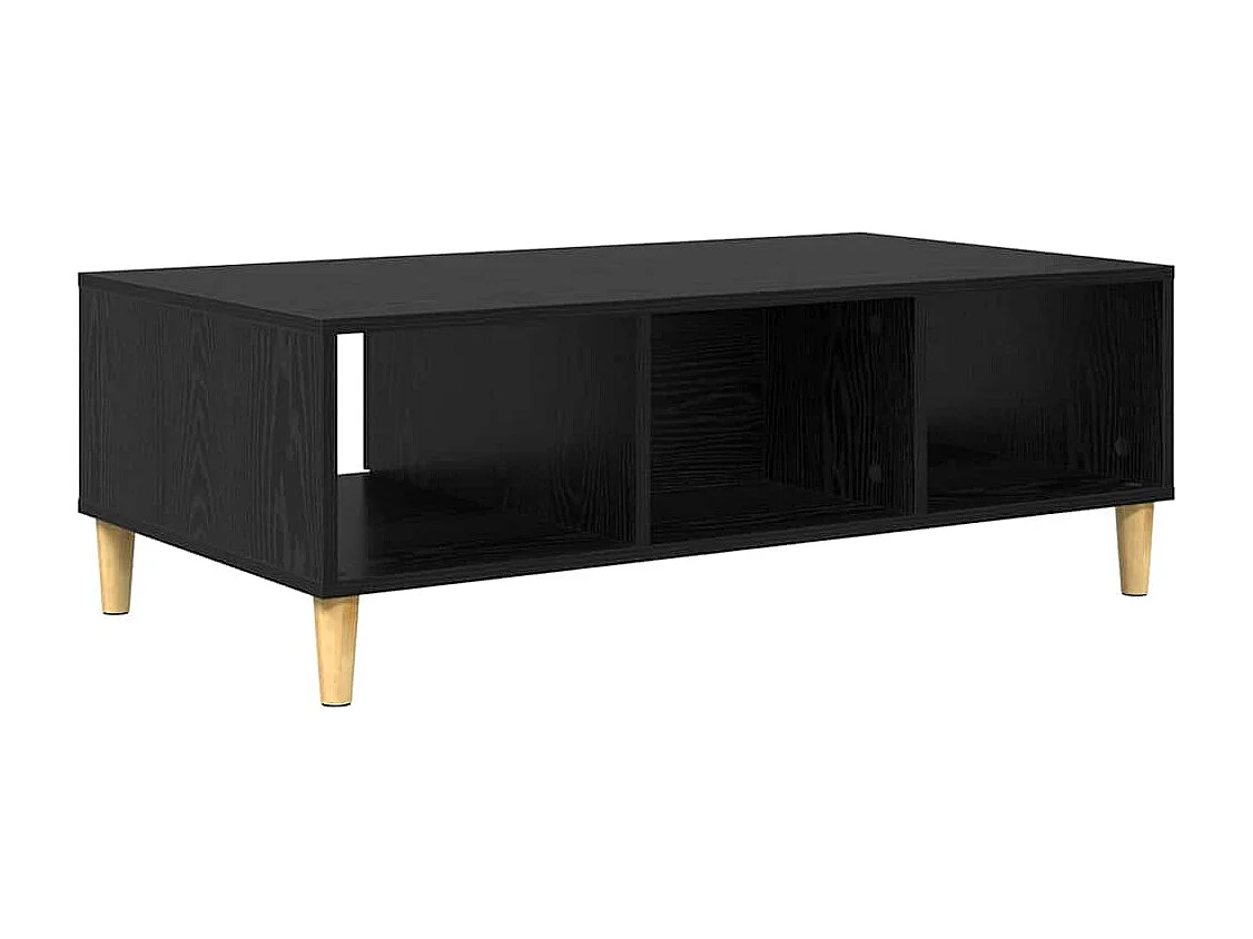 Table basse Chêne noir 103,5 x 60 x 35 cm Bois d'ingénierie