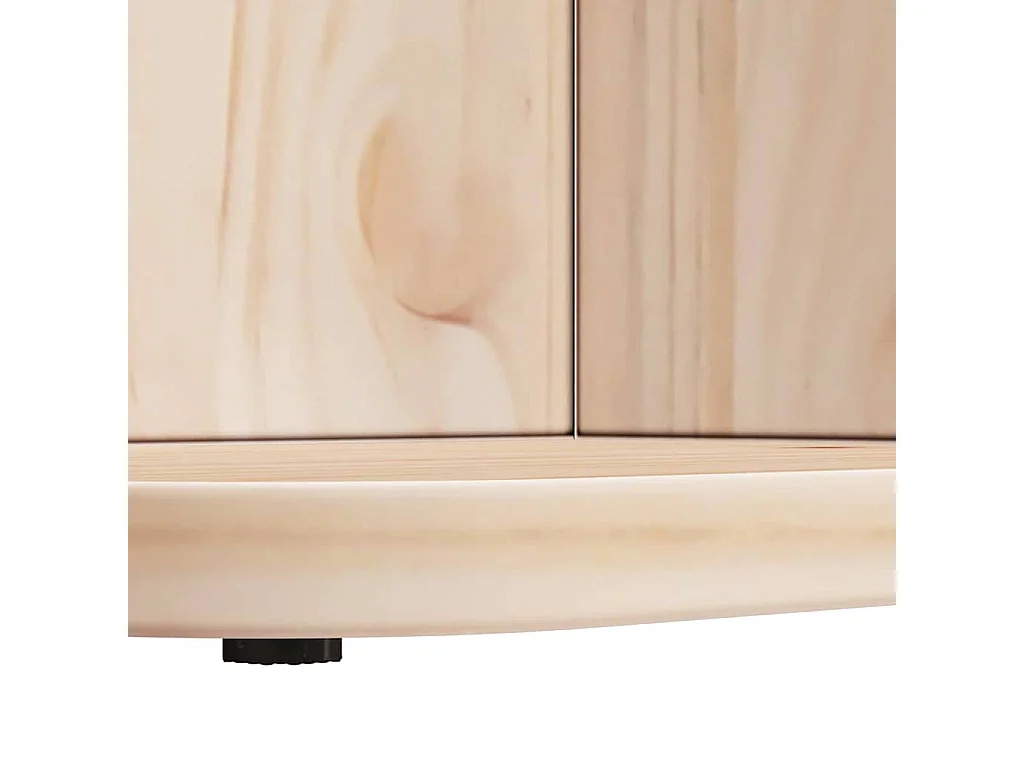 Table basse Naturel 80 x 39,5 x 33,5 cm Bois massif en pin