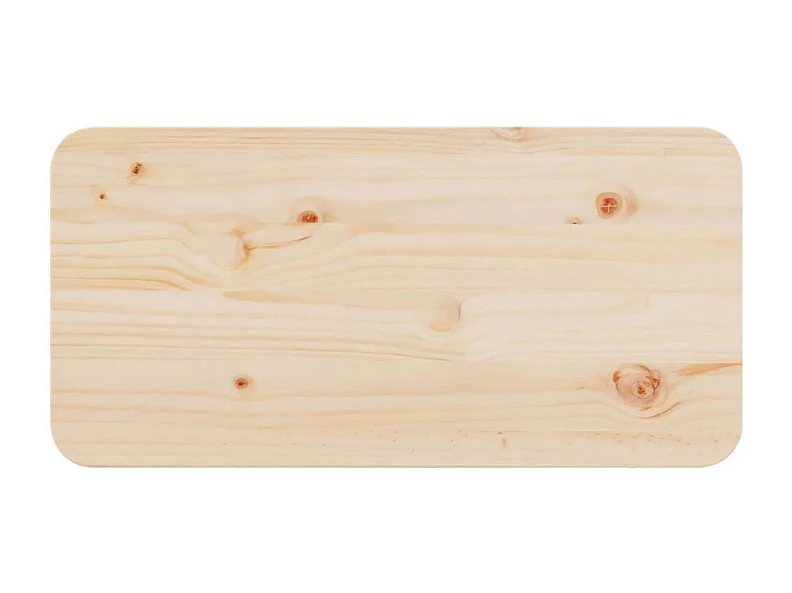 Salontafel Naturel 80 x 39.5 x 33.5 cm Massief grenenhout