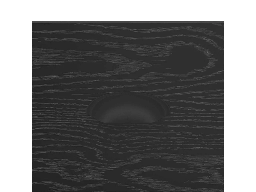 Table basse Chêne noir 50 x 50 x 35 cm Bois d'ingénierie