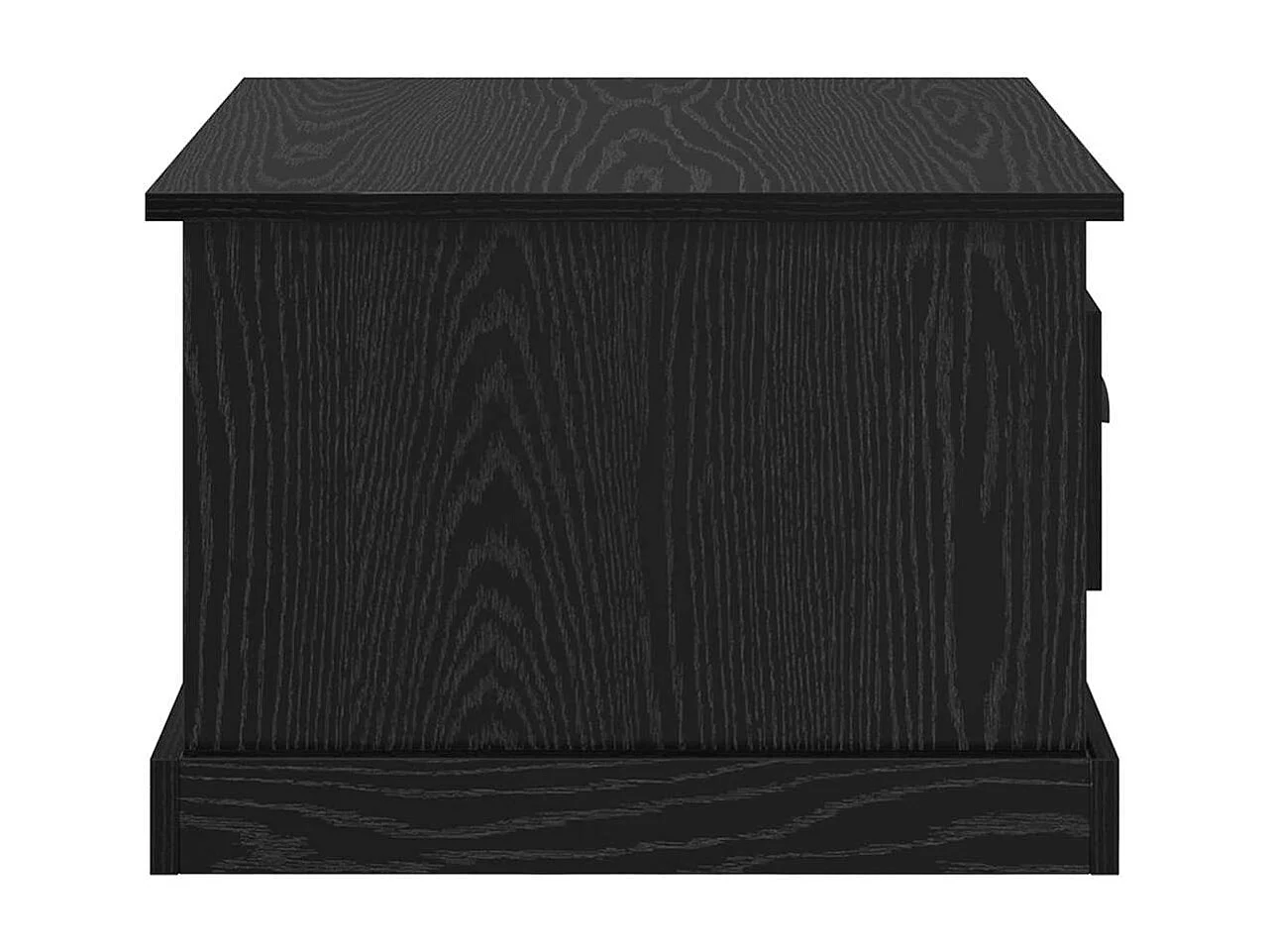 Table basse Chêne noir 50 x 50 x 35 cm Bois d'ingénierie