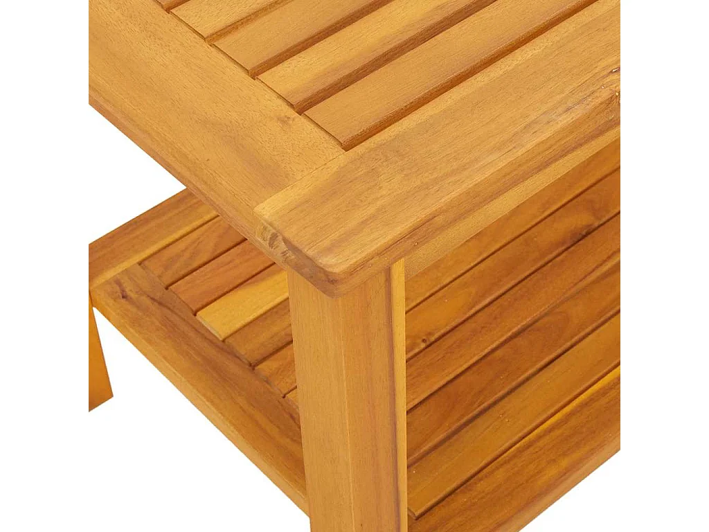 Salontafel Bruin 90 x 50 x 45 cm Massief acaciahout