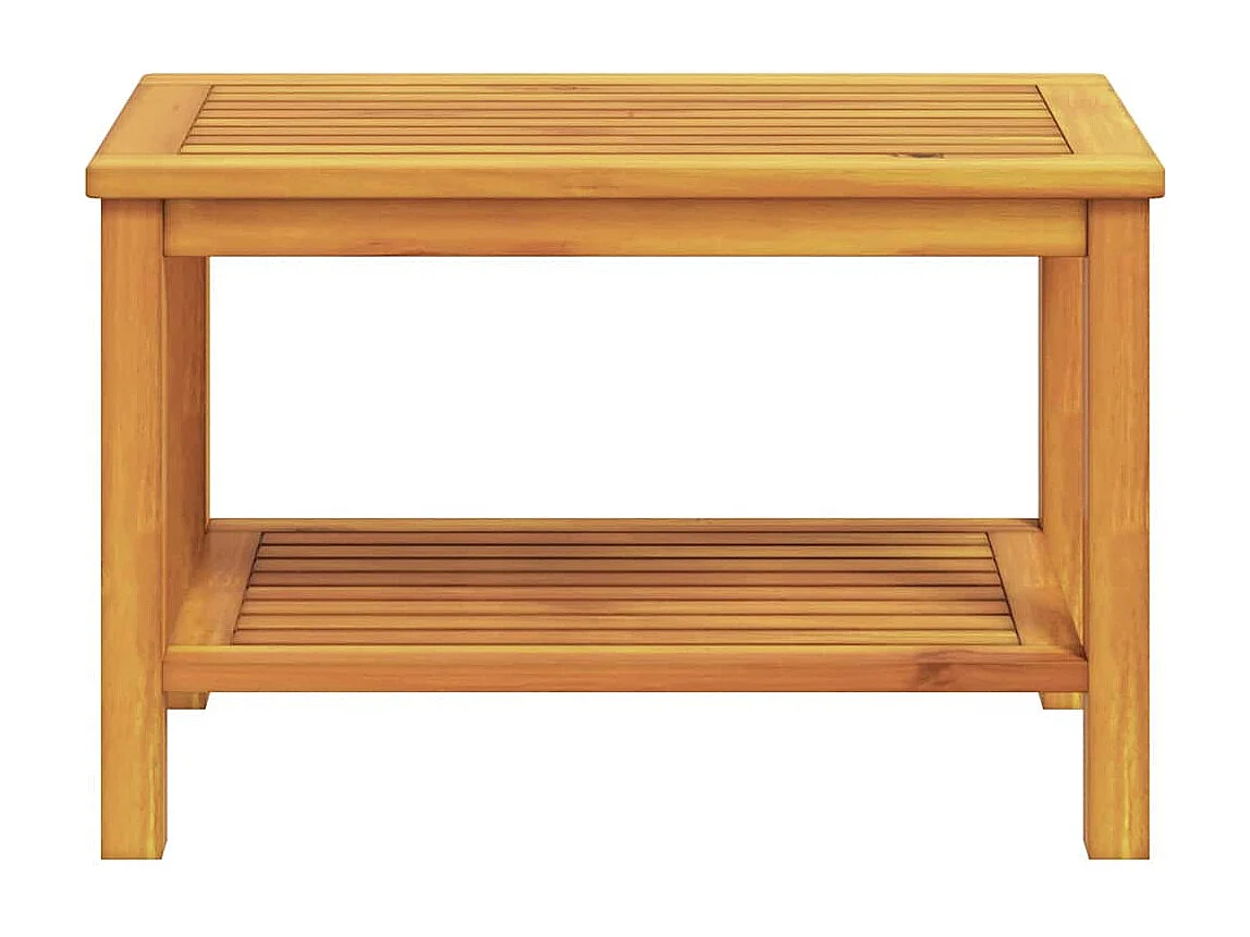 Table basse Marron 70 x 40 x 45 cm Bois d'acacia massif