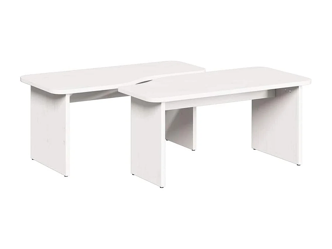 Mesa de Café 100 x 69 x 35.5 cm Madera maciza de pino