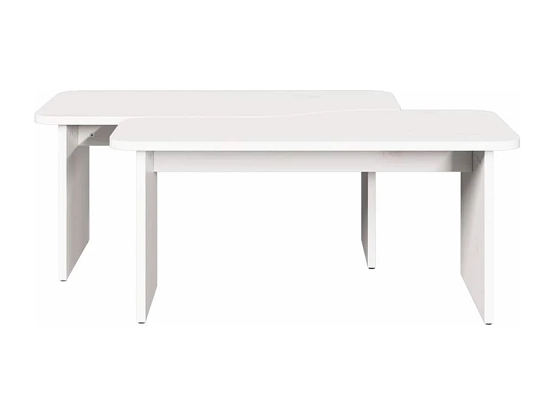 Mesa de Café 100 x 69 x 35.5 cm Madera maciza de pino