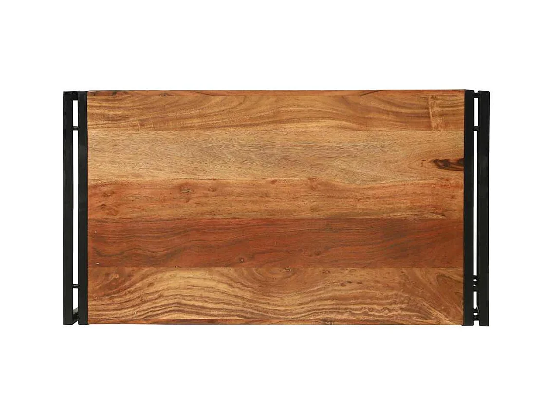 Table basse Marron 90 x 50 x 38 cm Bois d'acacia massif